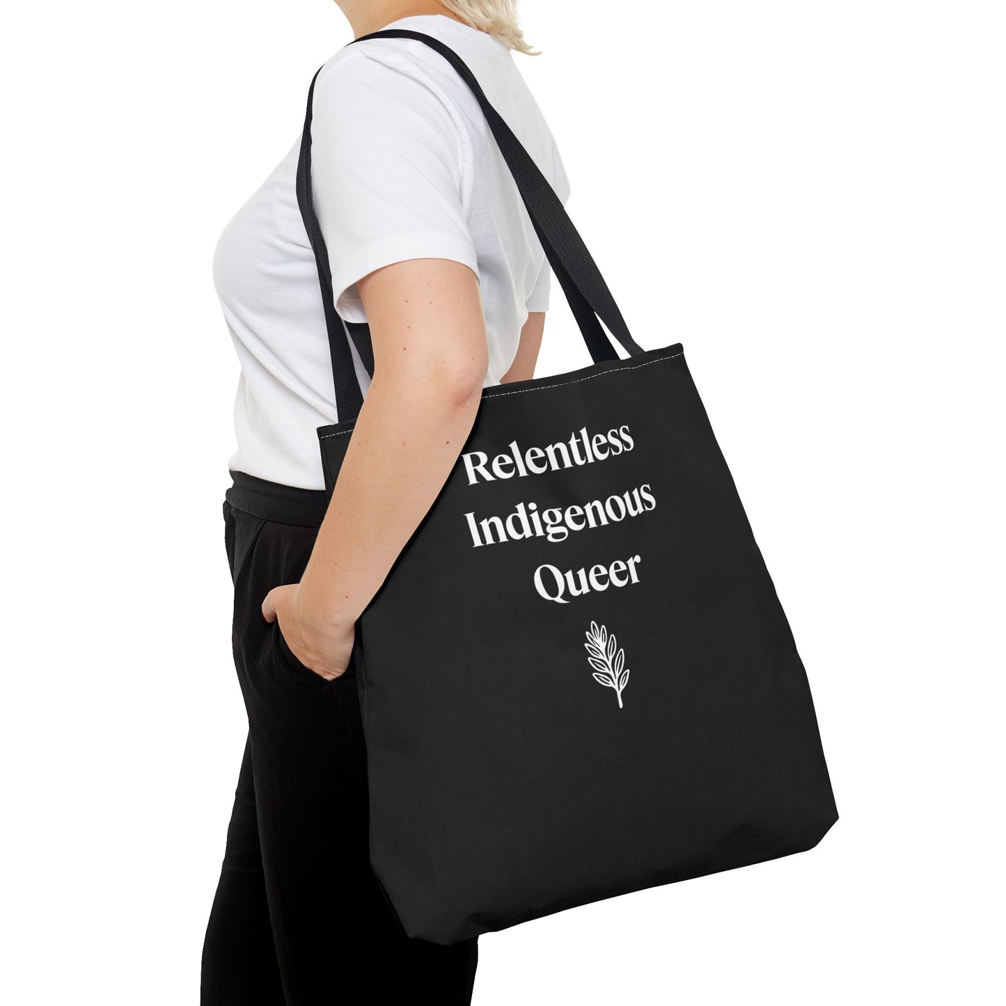 Relentless Indigenous Queer Tote Bag