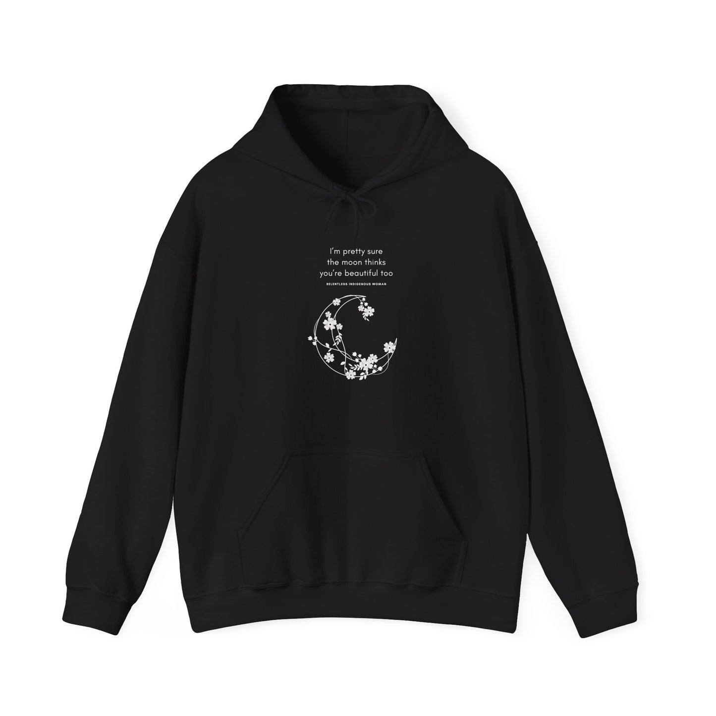 Beautiful Moon // Hooded Sweatshirt