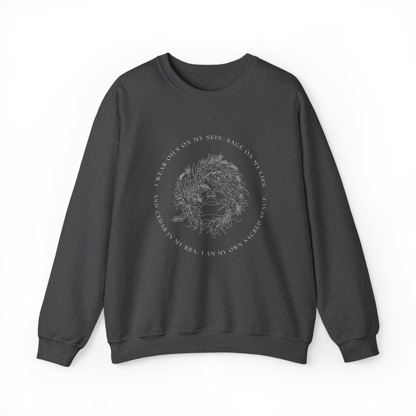 Oils, Sage & Cedar // Crewneck