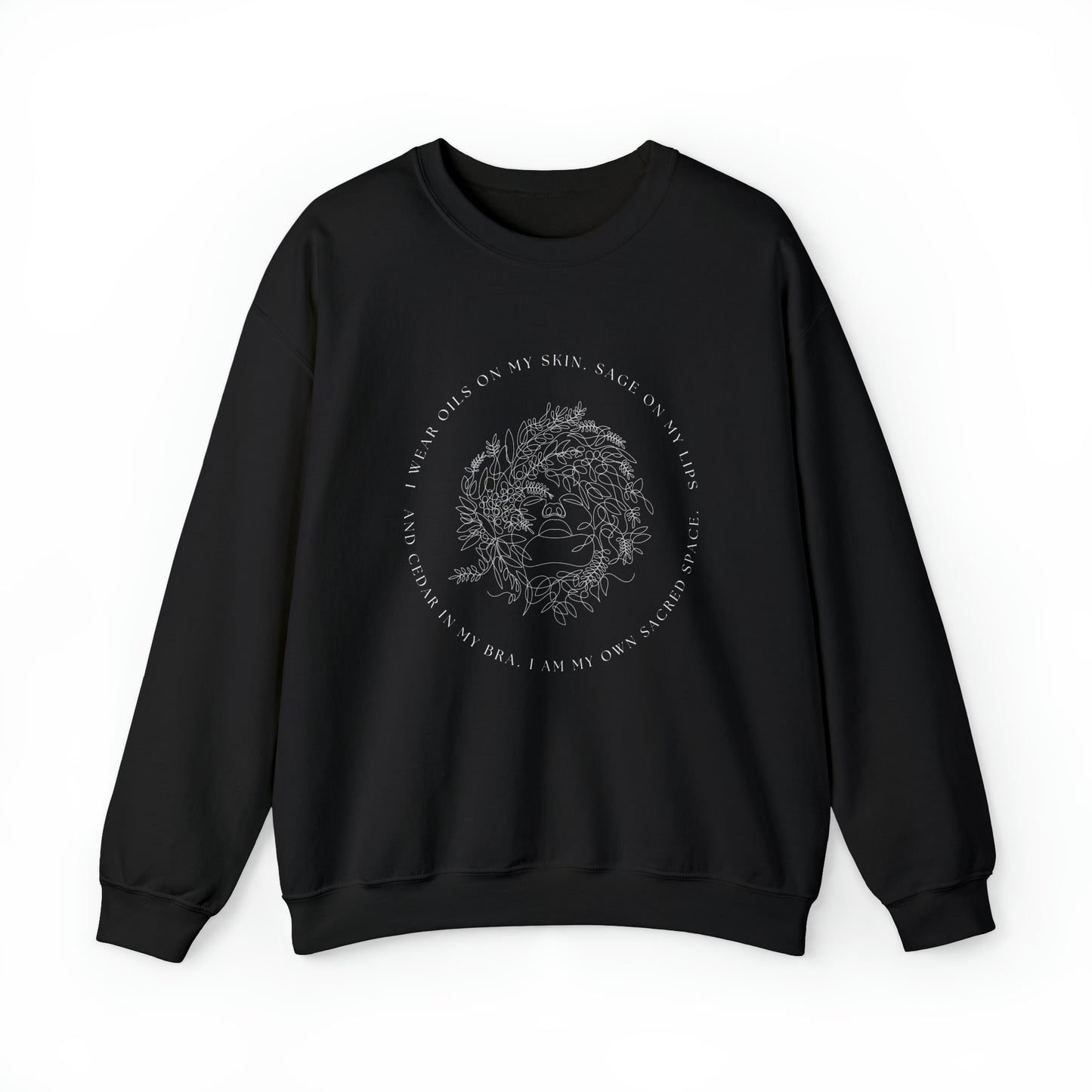 Oils, Sage & Cedar // Crewneck