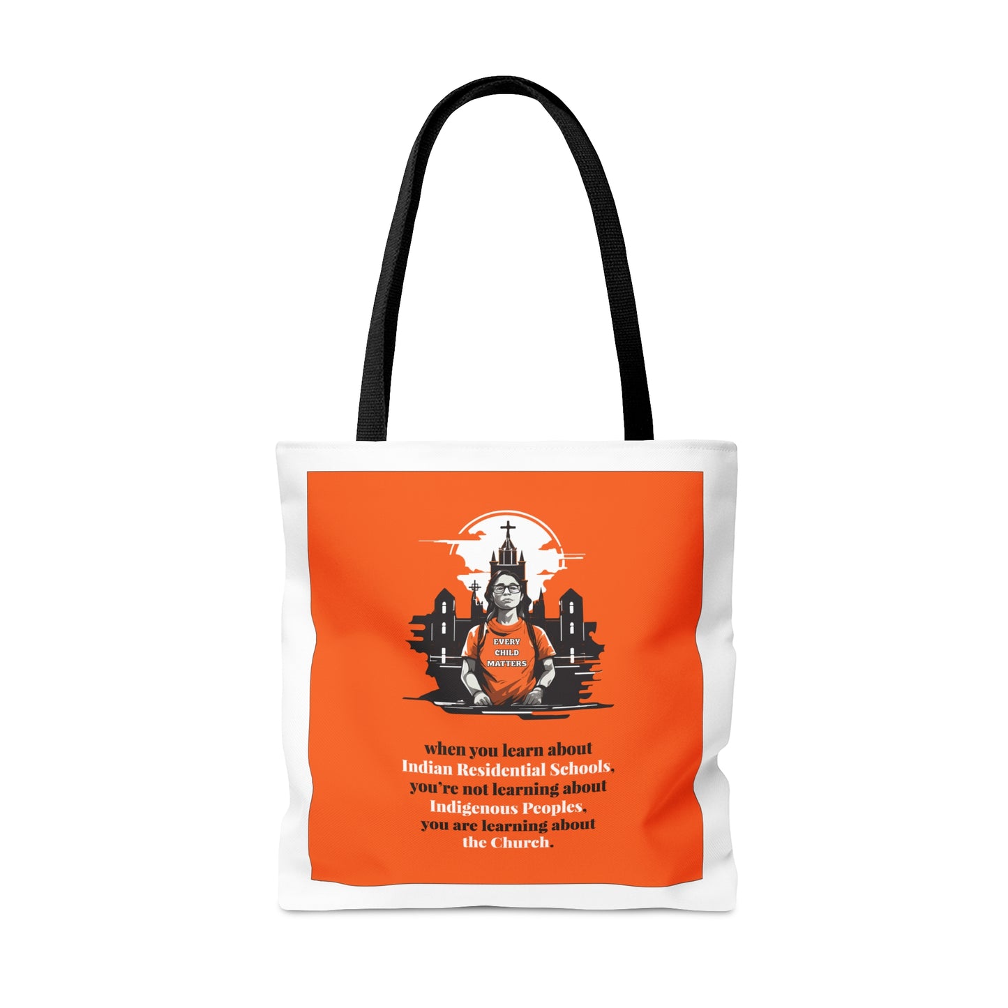 Unmasking the Church's Legacy // Tote Bag