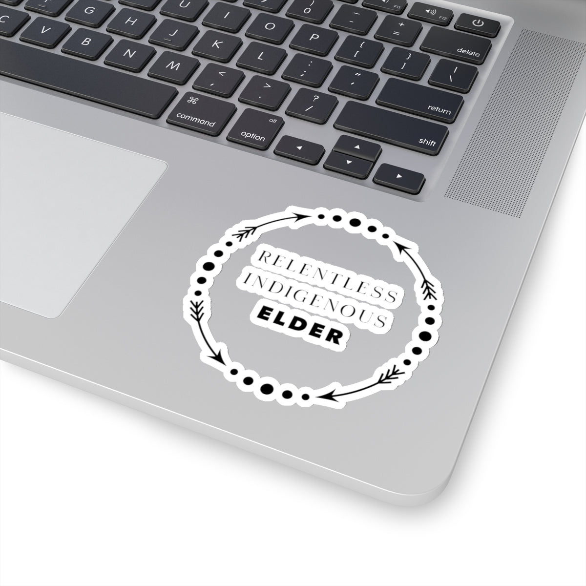 Relentless Indigenous Elder // Stickers
