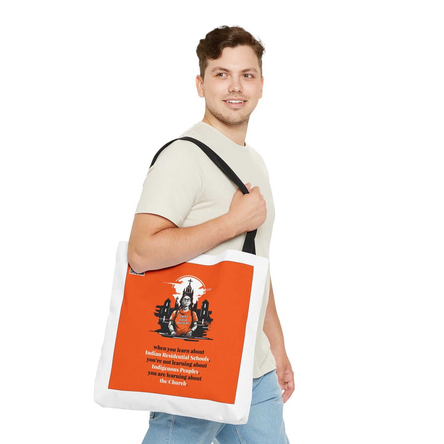 Unmasking the Church's Legacy // Tote Bag