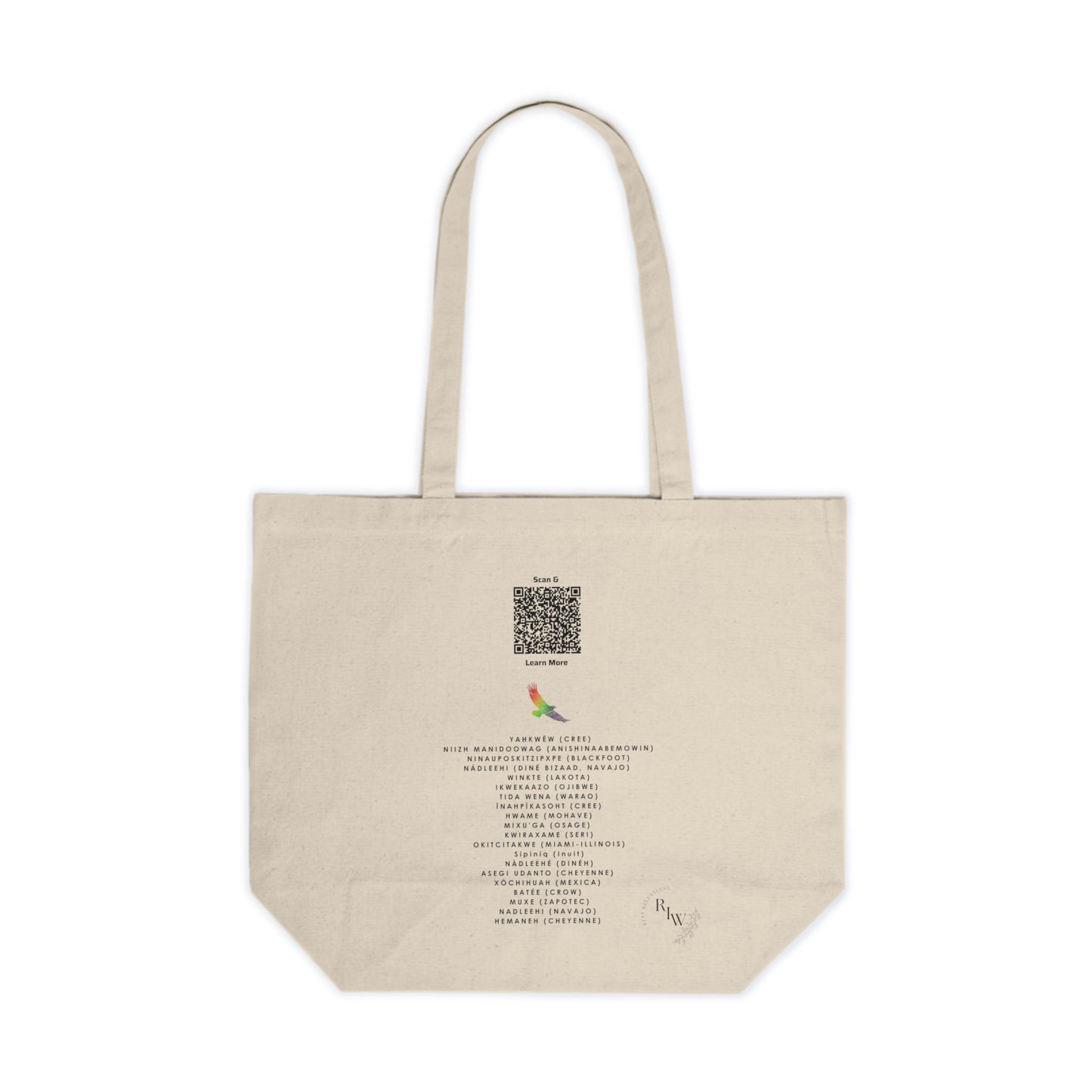 Our Relatives are Sacred // Canvas Shopping Bag