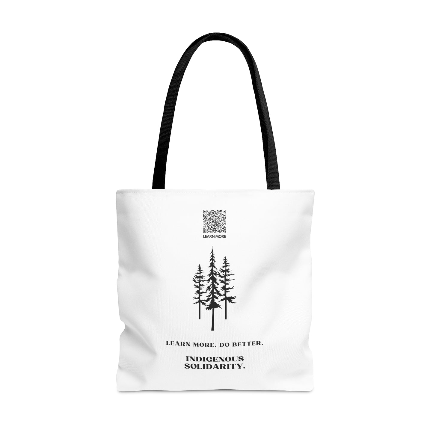 Learn More. Do Better. // Tote Bag