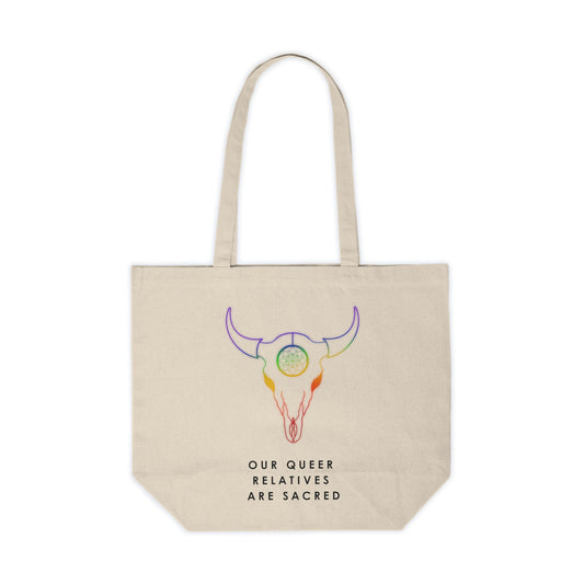 Our Relatives are Sacred // Canvas Shopping Bag