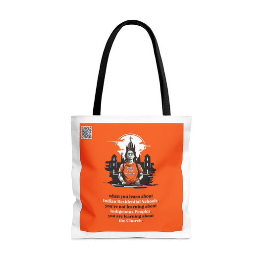 Unmasking the Church's Legacy // Tote Bag