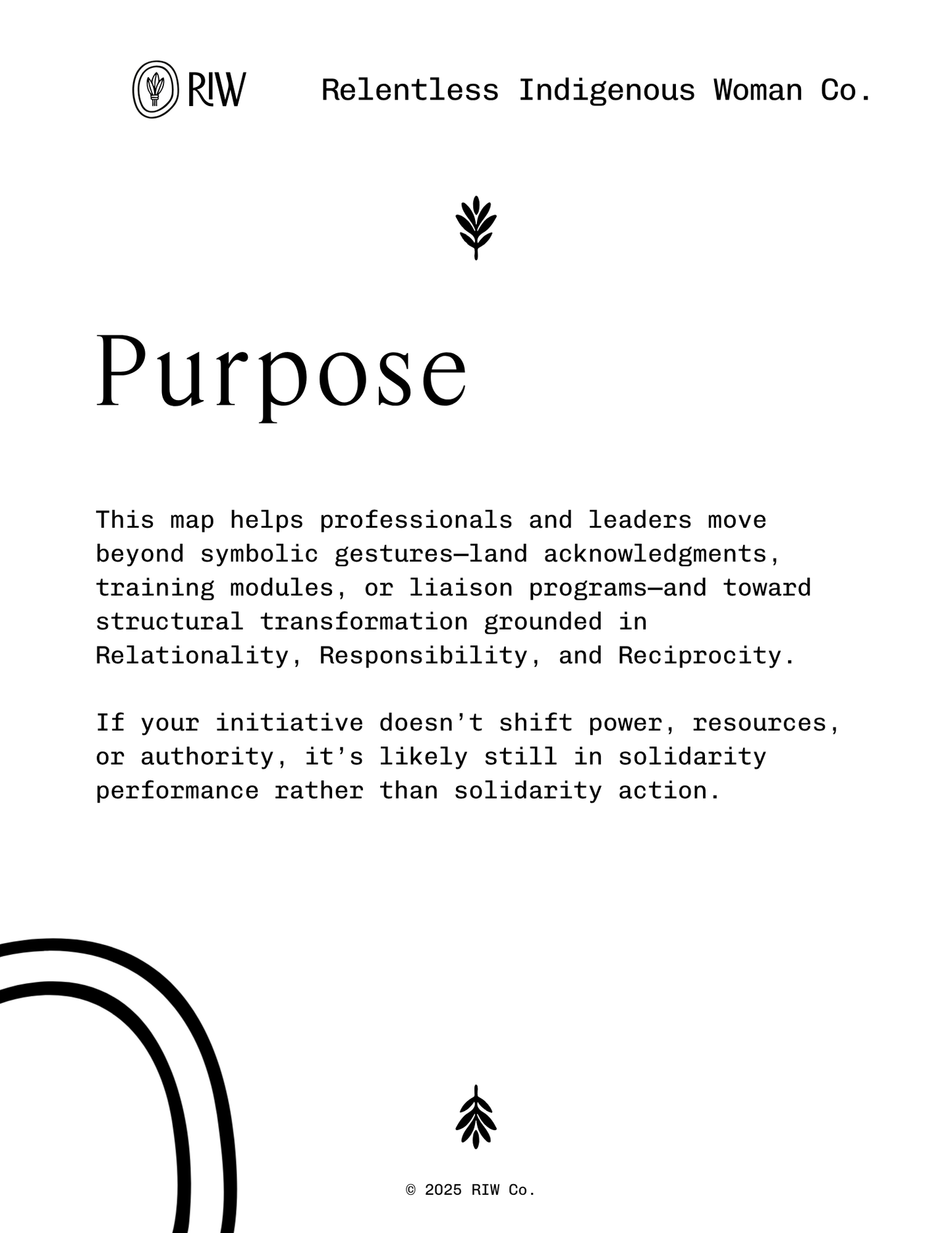 Indigenous Solidarity Performance to Action Assessment Toolkit