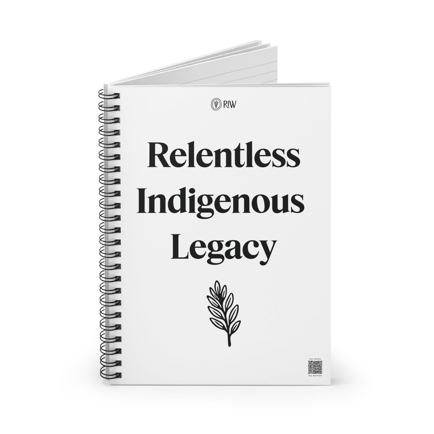 Relentless Indigenous Legacy Notebook