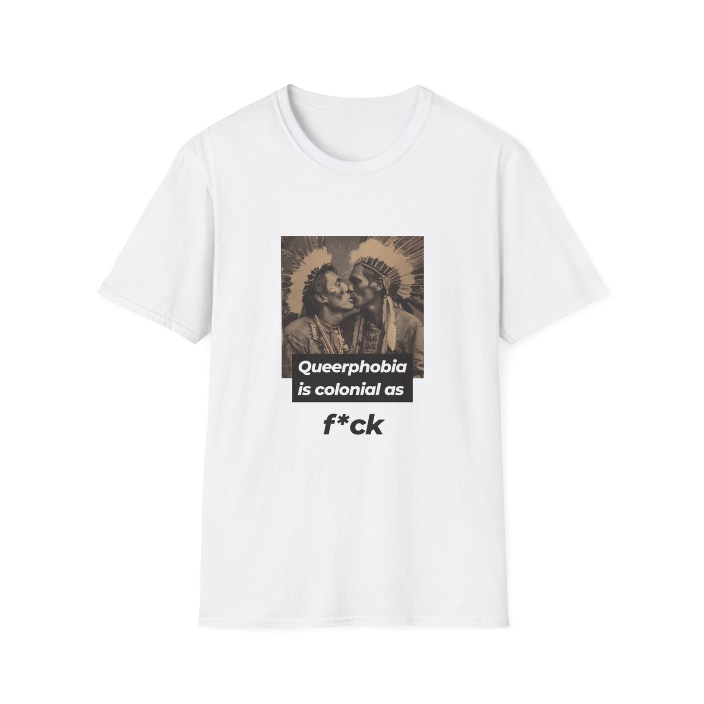 Queerphobia is colonial as f*ck #1 // Tee